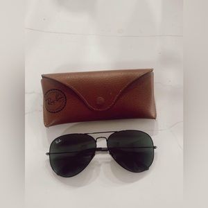 Ray-band aviator sunglasses